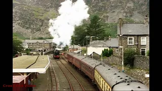 Class 8F 48151 Runs Round at Blaenau Ffestiniog.