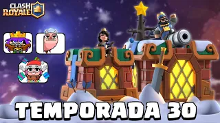 NOTICIAS TEMPORADA 30 de CLASH ROYALE - Todo sobre la season 30 (Tipo sneak peek) CLASH CON MAWI