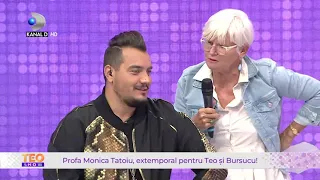 Teo Show (05.10.2021) - Profa Monica Tatoiu, EXTEMPORAL pentru Teo si Burscu! Au trecut clasa?