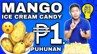 MANGO ICE CREAM CANDY PISO LANG ANG PUHUNAN | IDEAng PINOY TV #13
