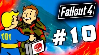 Fallout 4 - ОГНЕННАЯ ПУСТЫНЯ! - Дирижабль! (60 Fps) #10