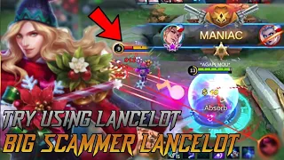 TRY USE LANCELOT IN RANK GAME PRACTICE LANCELOT | MLBB