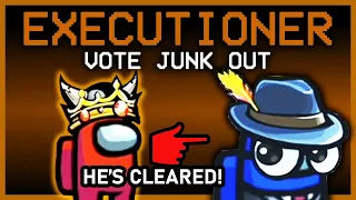 Executioner & Jester Plays that shouldn't work, but they do | Among Us Town of Us Mod w/ Friends