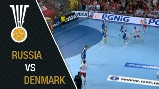 Russia vs Denmark | Group phase | Highlights | 24th Men's World Championship, Qatar 2015