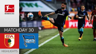 FC Augsburg - Hertha Berlin 0-1 | Highlights | Matchday 30 – Bundesliga 2021/22