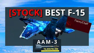 BEST F-15 STOCK GRIND (AAM-3 Is BROKEN💀) | War thunder