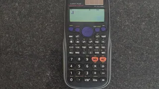 How to Reset a Casio FX-85GT Plus