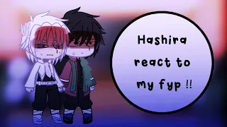 hashiras react to my fyp | kny | tw + ships in vid | credits in desc | there might be a pt 2