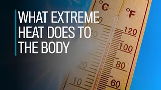 What extreme heat does to the body