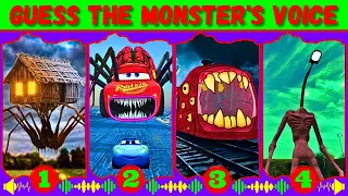 ❤️ Guess Monster Voice Spider House Head, McQueen Eater, Train Eater, Light Head Coffin Dance