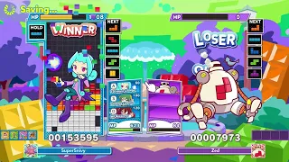 Puyo Puyo Tetris 2 (PC) - Super Spicy Boss Raid solo (as Tetris)