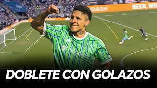 ¡DOBLETE de RAÚL RUIDÍAZ con GOLAZO desde MEDIACANCHA y PANENKA!