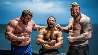 Training And Living With Giants (World's Strongest Brothers)