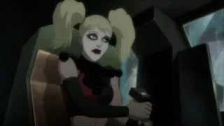 Batman saves Harley Quinn | Batman: Assault on Arkham