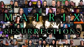 The Matrix Resurrections – Official Trailer || REACTION MASHUP || Keanu Reeves