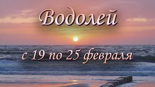 Водолей Таро прогноз на неделю с 19 по 25 февраля 2024 года.