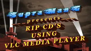 Rip CD's using VLC media player