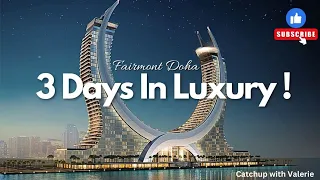 Fairmont Doha Hotel | Luxury Hotel Tour - Katara Towers