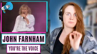 Vocal Coach reacts to John Farnham - You're The Voice (Live with the Melbourne Symphony Orchestra)