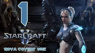 Прохождение StarCraft 2 - Нова: Незримая война #1 - Побег [Эксперт]