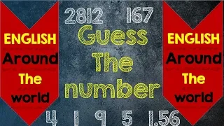 Guess the English numbers