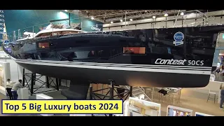 Top 5 Big Luxury sailing boats 2024