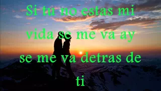 Franco De Vita - Si Tu No Estas Aqui (Con Letra)