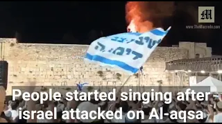 Israelis singing "may their name be erased" At western wall | Amalek Yimach | The Macredo