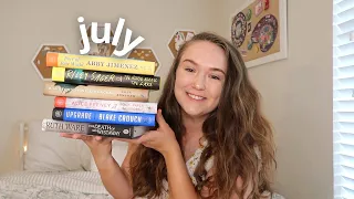 so i read 14 books last month // july 2022 reading wrap up