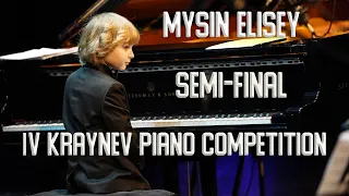 Chopin, Haydn, Tchaikovsky / Krainev Piano Competition / Elisey Mysin