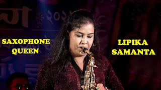 Unbelievable Saxophone Playing By Lipika Samanta | Yaad Aa Raha Hai Saxophone | Lipika Saxophon Song