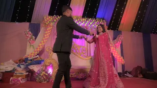 Tujh mein rab dikhta hai -wedding dence performance || most romantic groom ever || cute couple dance