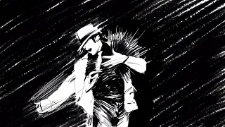 Animation of Michael Jackson - Smooth Criminal