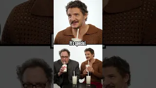 Pedro Pascal is BLOWN AWAY by strawberry milkshake 😋