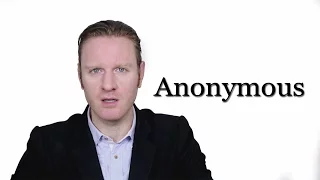 Anonymous- Meaning | Pronunciation || Word Wor(l)d - Audio Video Dictionary