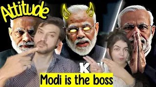 Narendra Modi Full Attitude Videos😈🔥|Indian PM Modi dangerous attitude |Modi Angry Moments😠Thug life