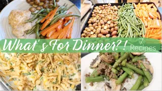 What's For Dinner?!  A Week of Simple, Healthy, Delicious Dinner Ideas! Get Your Mouth Ready!