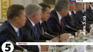 Засідання міжурядової комісії у РФ: Янукович і Путін