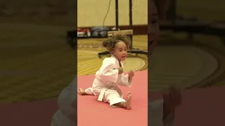 KIDS - Karate Kid at Martial Arts Tournament