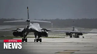 U.S. B-1B bombers moved to Guam as part of routine task force deployment