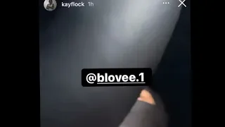 Kay Flock Listening to a unreleased B Lovee Song while opp spotting !!