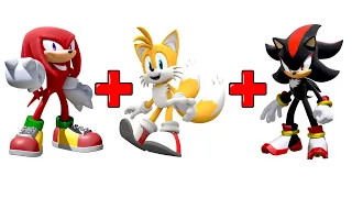 KNUCKLES fusion Tails fusion Shadow | what will happen next