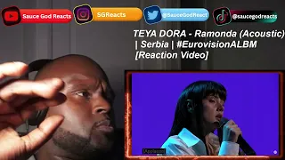 TEYA DORA - Ramonda (Acoustic) | Serbia 🇷🇸 | #EurovisionALBM | REACTION