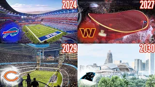 Predicting the next 6 NFL teams to get NEW Stadiums