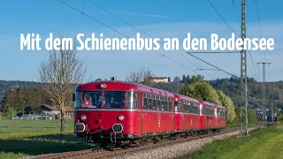 Mit dem Schienenbus (VT98) an den Bodensee - Sonderfahrt der Passauer Eisenbahnfreunde