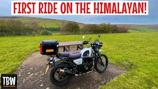 Royal Enfield Himalayan First Ride