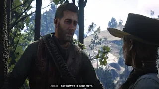 Red Dead Redemption 2 - Arthur Tells Sadie To Help John Marson & His Family When He Dies