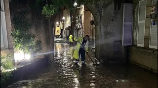 Maltempo in Liguria: allagamenti a Rapallo, la fotogallery