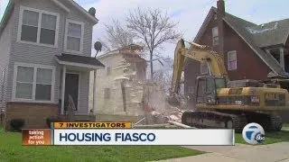 Neighorhood revitalization gone bad as nearly new homes are demolished and sent to the landfill