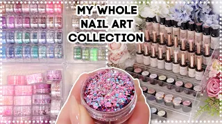 ROOM TOUR + NAIL ART COLLECTION 2020 | ORGANIZING WITH ME